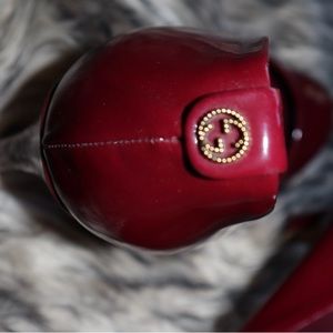 Gucci - Burgundy color  authentic heels. Size 41 (8- US)